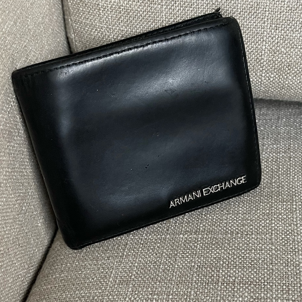 Armani Exchange man’s wallet